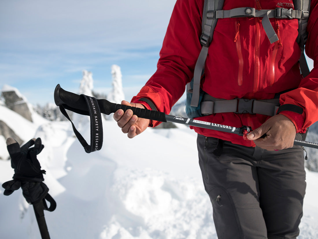 DynaLock Explore Series Backcountry Trekking Poles | MSR – Cascade