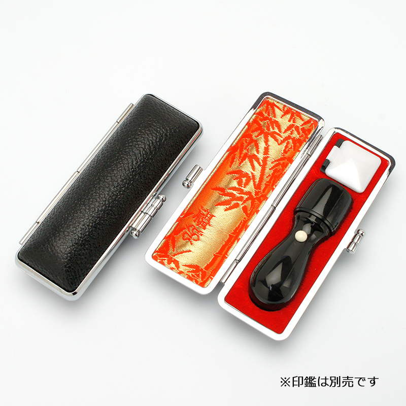 印鑑ケース「法人」18mm用(黒)｜印鑑ケース.com