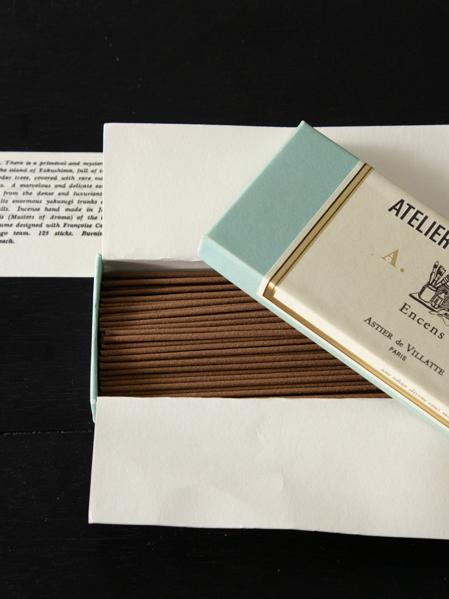 INCENSE Atelier de Balthus