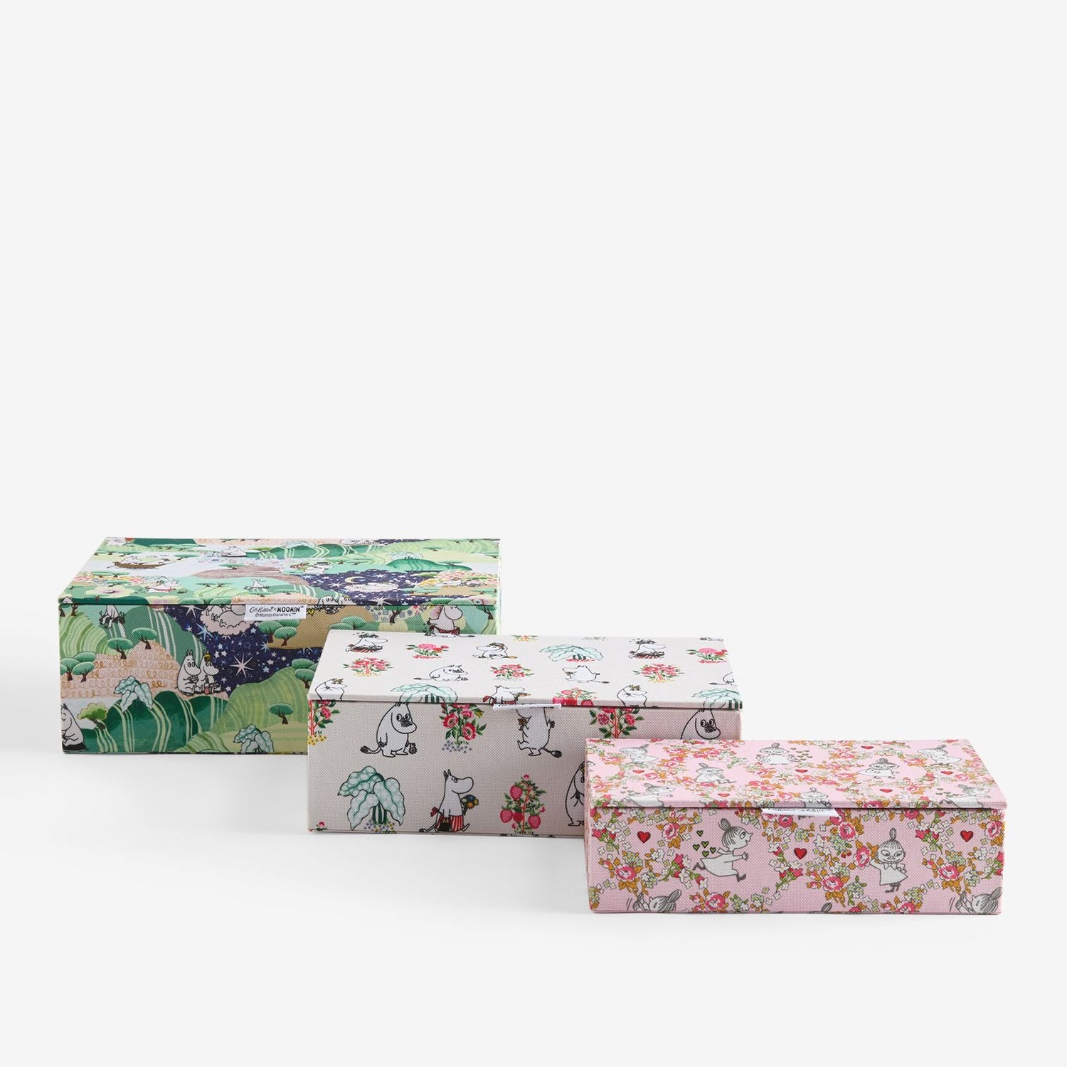 ムーミン ストレージ ボックス 3個セット | Cath Kidston 日本公式