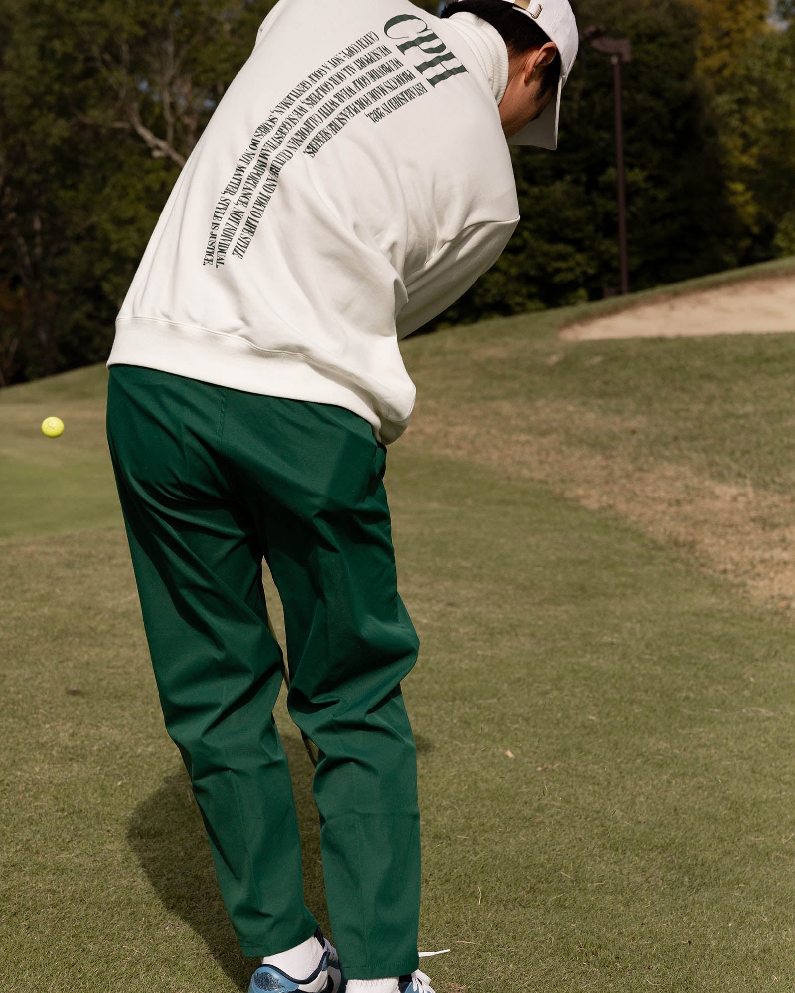 HALF ZIP CPH GOLF CLUB PULLOVER – Cph/Golf™︎