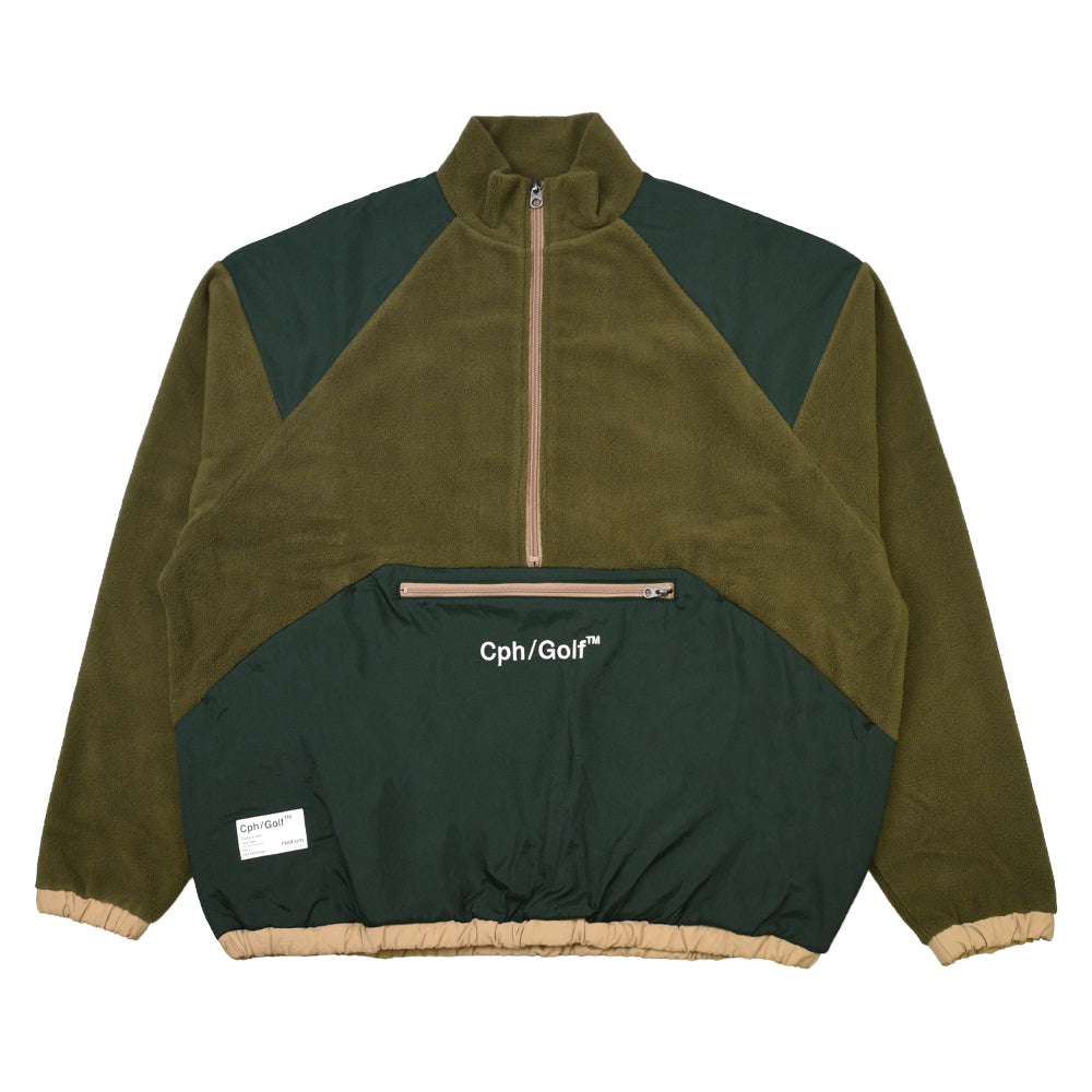 BOA FLEECE ZIP UP BLOUSON KHAKI – Cph/Golf™︎