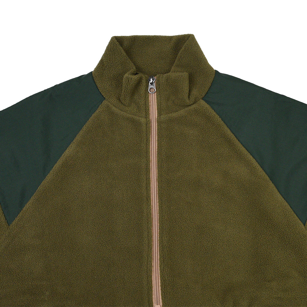 BOA FLEECE ZIP UP BLOUSON KHAKI – Cph/Golf™︎