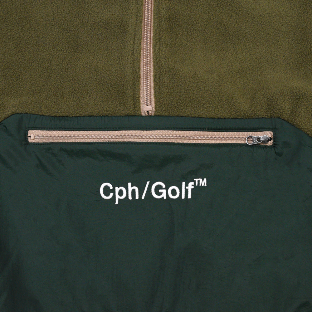 BOA FLEECE ZIP UP BLOUSON KHAKI – Cph/Golf™︎