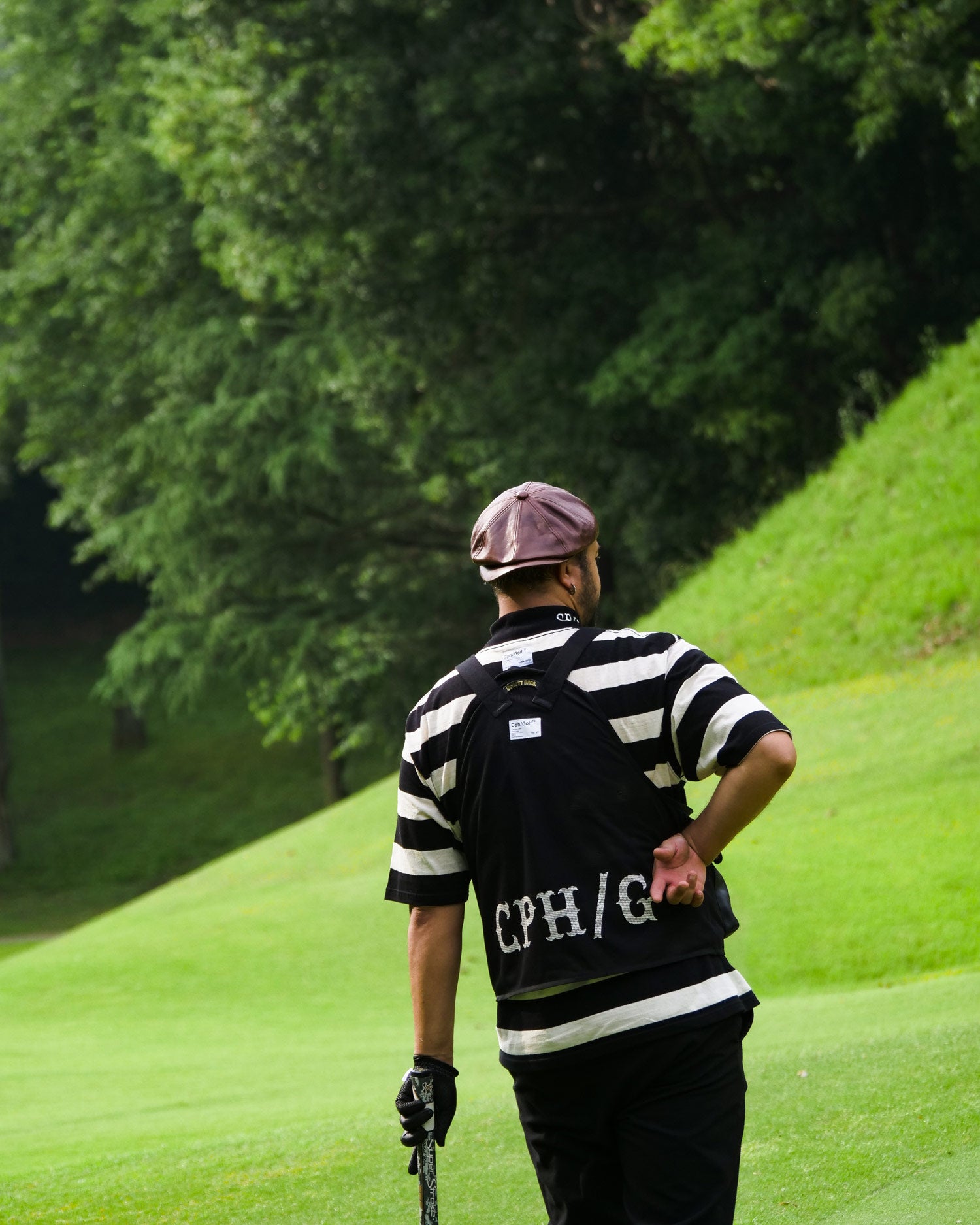 SCHOTT × CAPTAINS HELM GOLF #GOLF VEST - BLACK - – Cph/Golf™︎