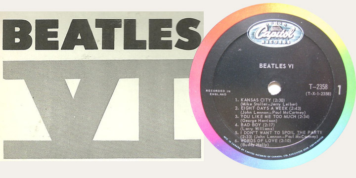 The Capitol 6000 Website - Beatles Cover Versions /// Found On The