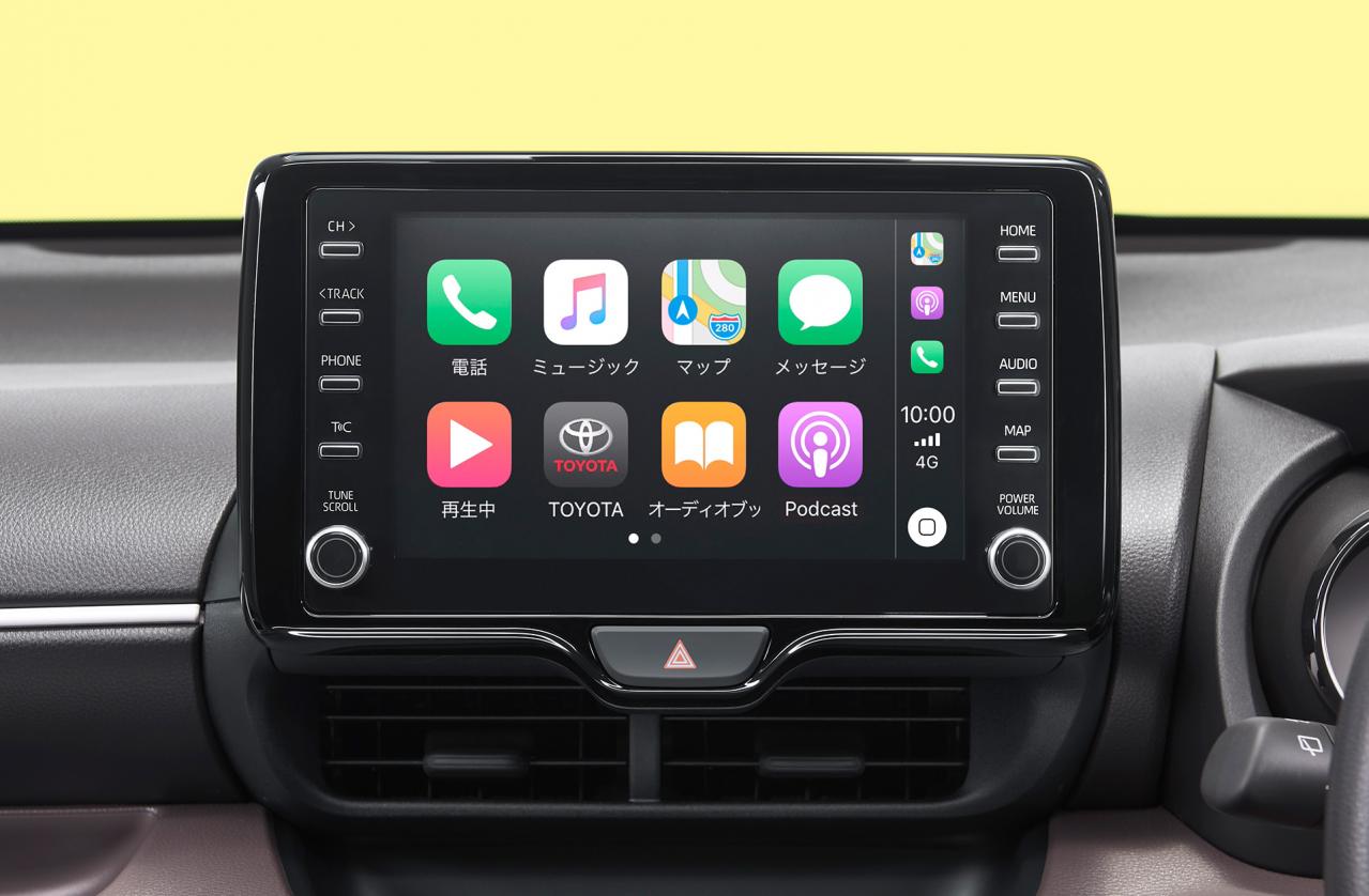 トヨタ自動車：ディスプレイオーディオの「Apple CarPlay／Android