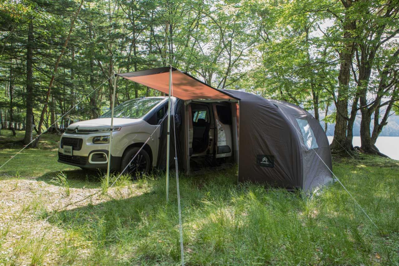 シトロエンのMPV、ベルランゴにぴったりフィットする純正カーサイド