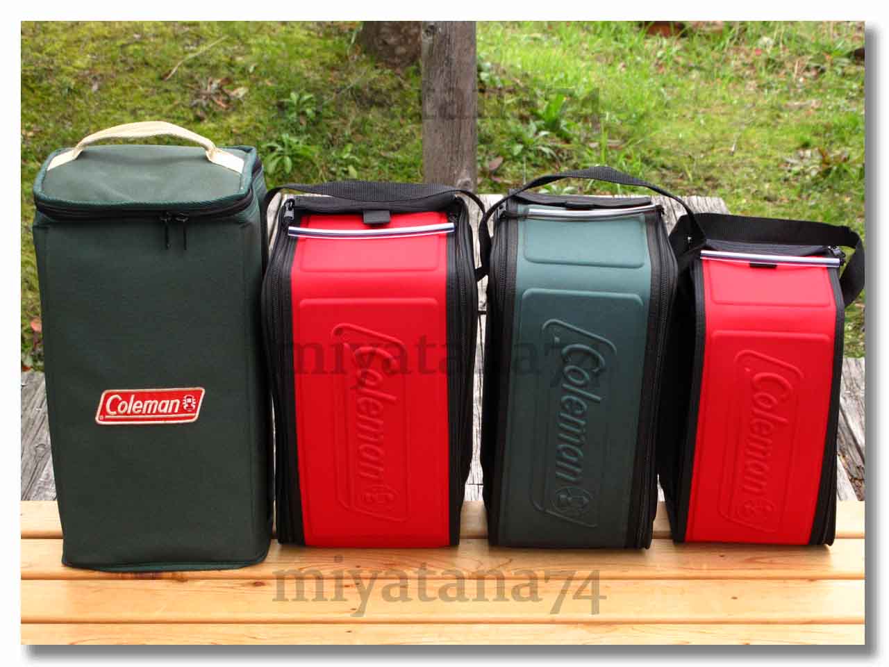 Coleman コールマン 小型ランタン用 ランタンケース レッド M