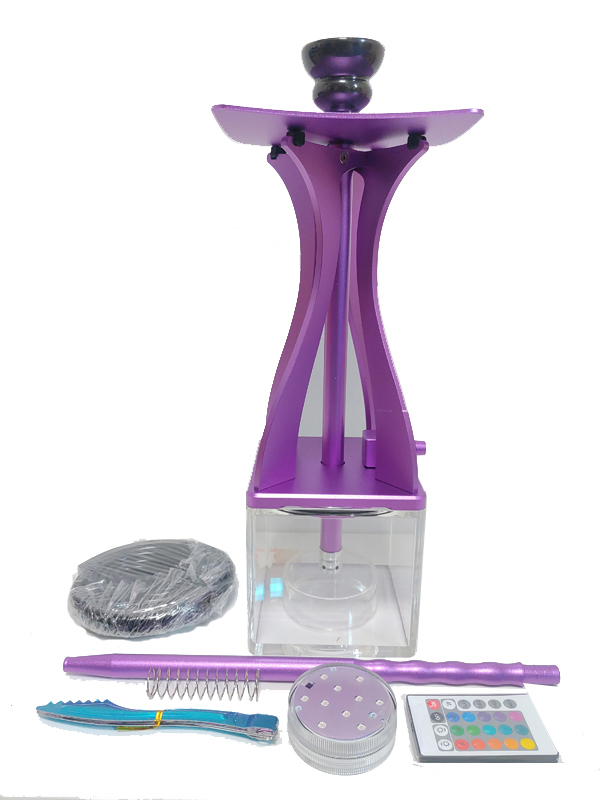 シーシャ・水タバコ セット Shisha hookah set Bucks-001 紫色 | 水