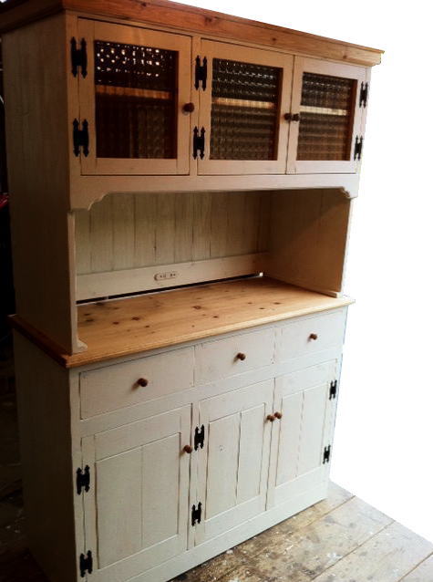 シャビー,フレンチカントリー,カップボード アンティークチェッカー