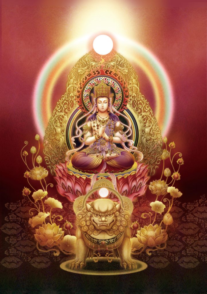 日本の密教カード』版画S 大日如来 | 日本のオラクルカード・タロット