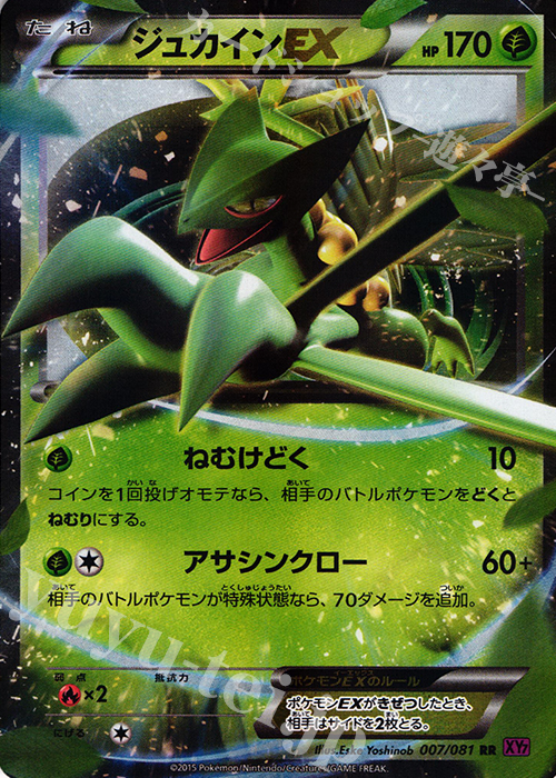 RR ジュカインEX 販売 | [XY7] バンデットリング | ポケモンカード通販