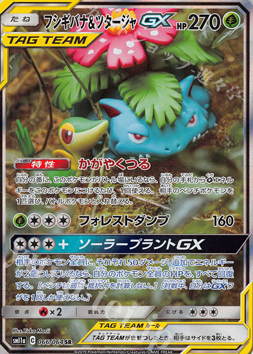 SR フシギバナ＆ツタージャGX 買取 | [SM11a] 強化拡張パック