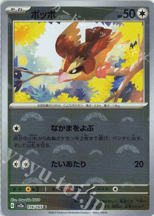 C ポッポ(モンスターボール柄/ミラー仕様) 販売 | [SV2a] 強化拡張