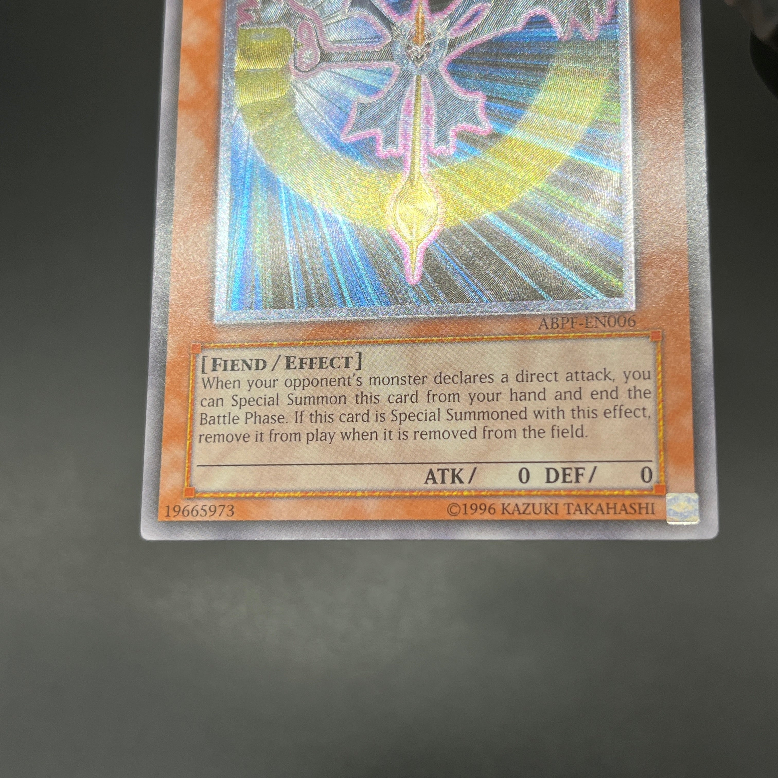 遊戯王 バトルフェーダー 英語版 レリーフ アンリミテッド 3枚 遊戯王