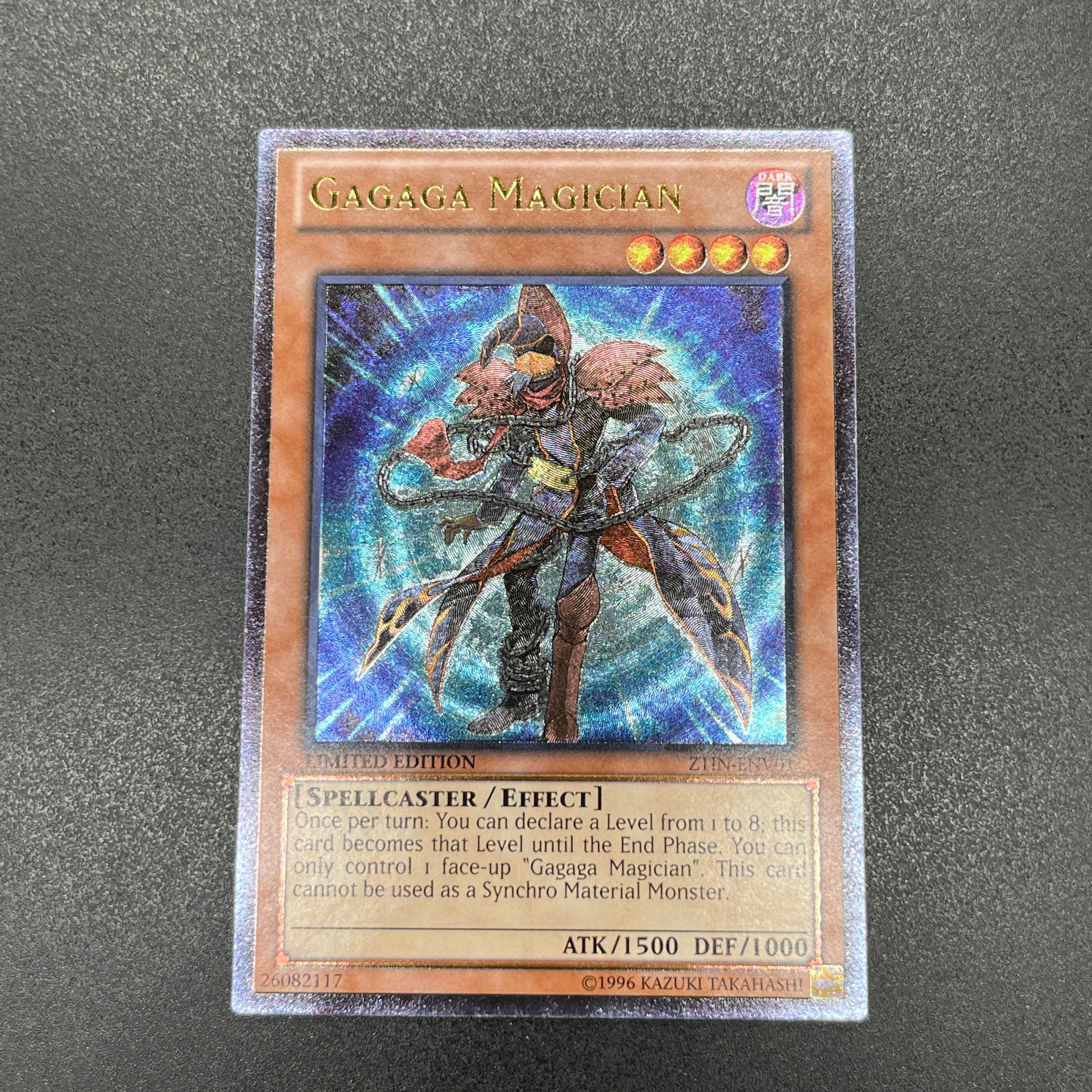 遊戯王 ガガガマジシャン/レリーフ/英語/EU版 – カードショップ グローバル