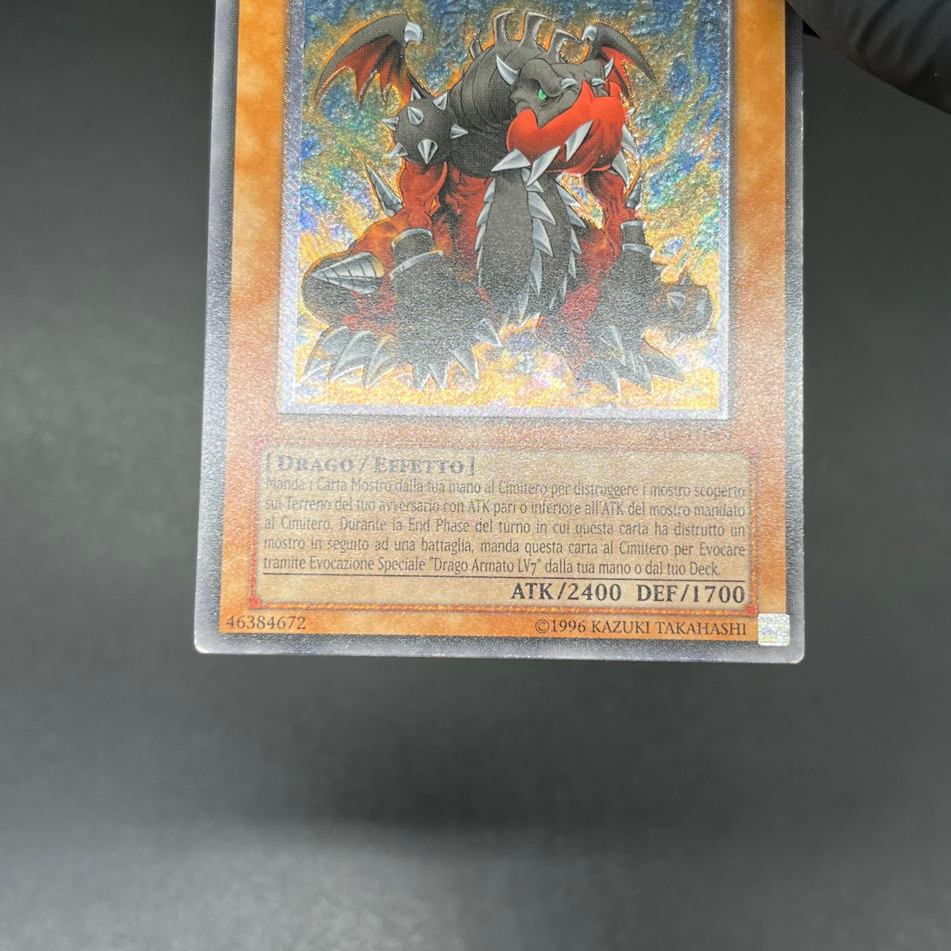 遊戯王 アームド・ドラゴン LV5/レリーフ/イタリア – カード