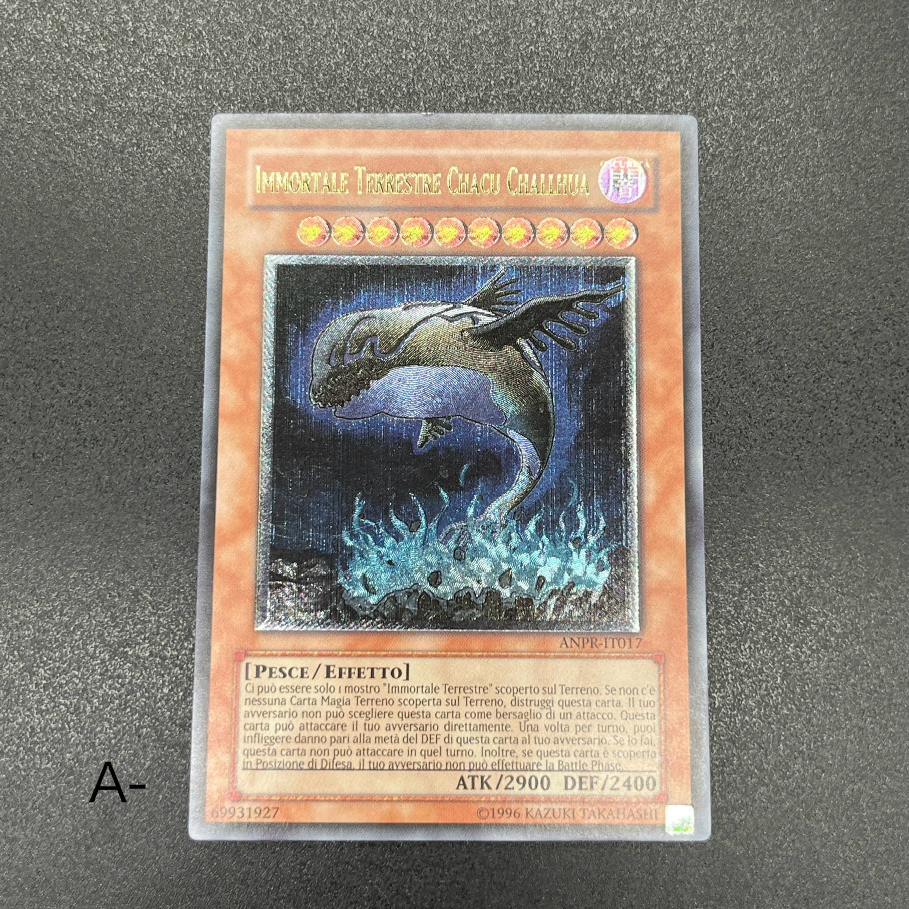 遊戯王 地縛神 Chacu Challhua/レリーフ/イタリア/EU版