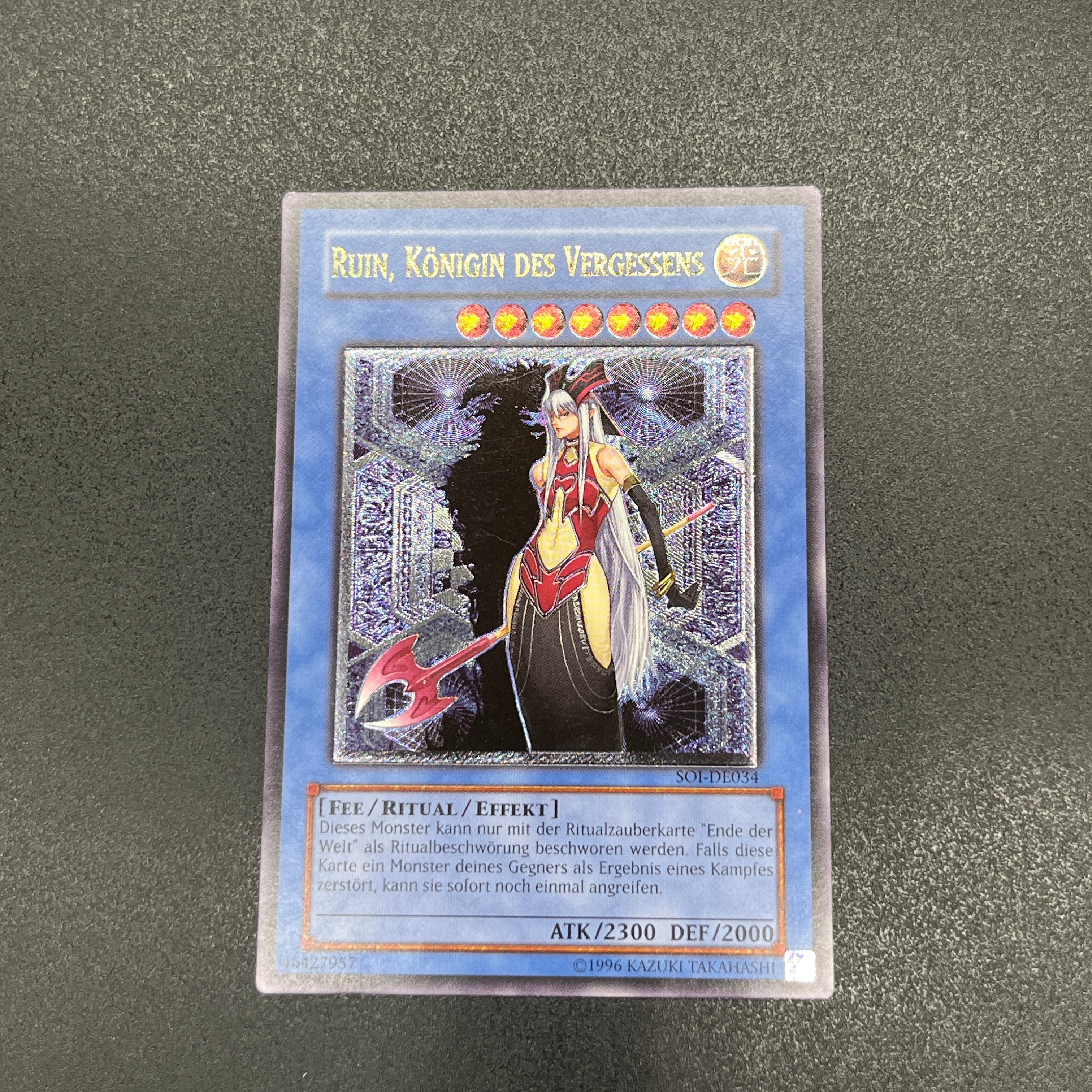 遊戯王 破滅の女神ルイン/レリーフ/ドイツ語/EU版 – カードショップ