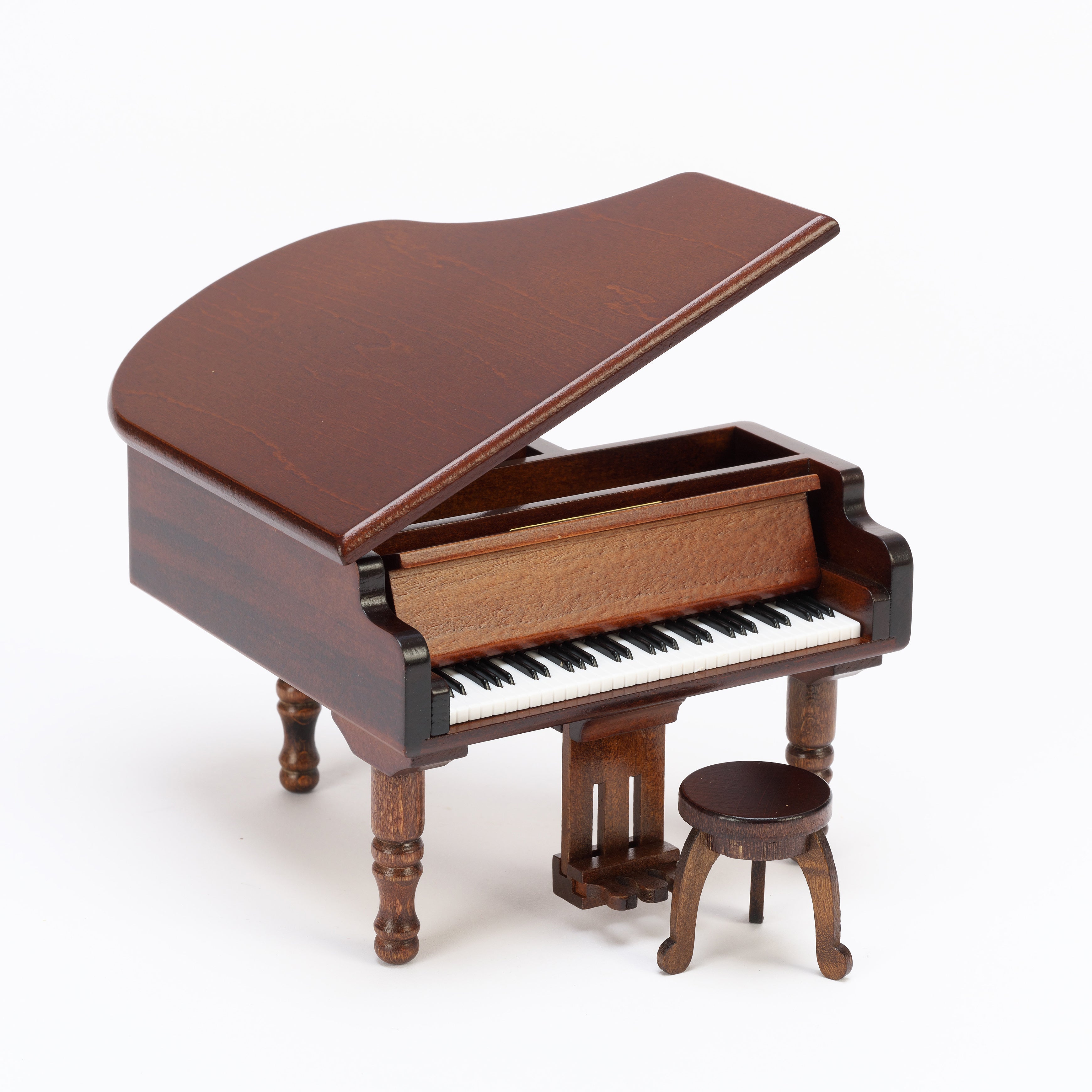 アンティーク調ミニチュアオルゴール グランドピアノ – オルゴール