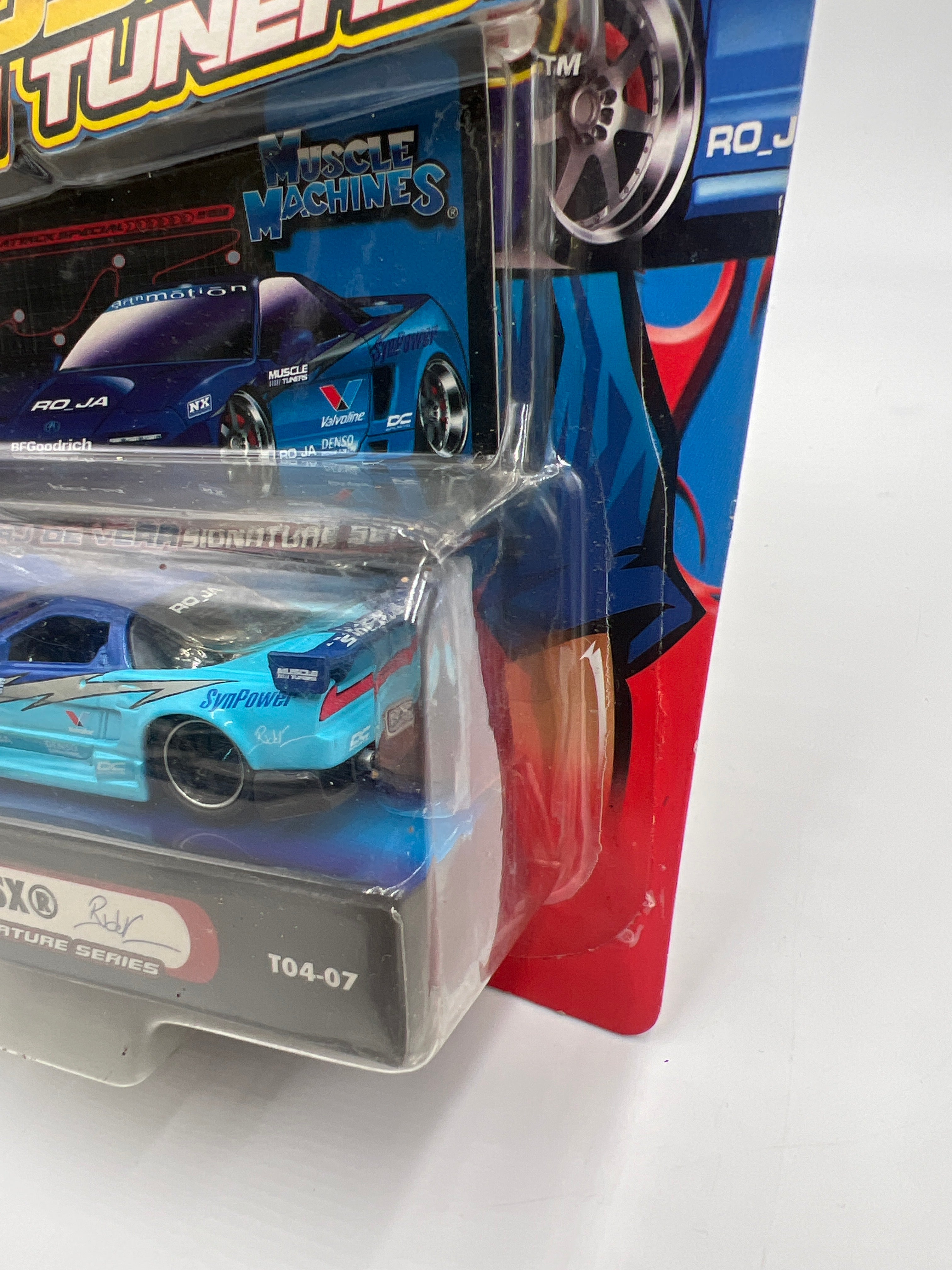 Muscle Machines Muscle Tuners 02 Acura NSX Blue *See Desc