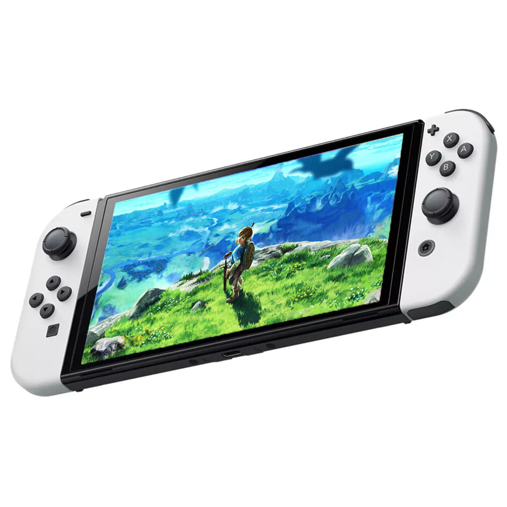 Nintendo Switch OLED 64GB 1x Joy-Con Branco Standard - Hegskaaaa