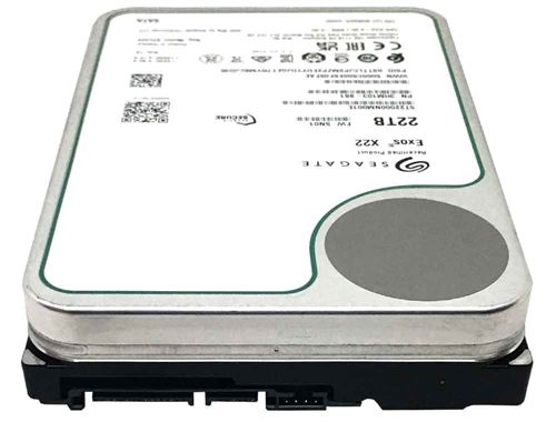 Seagate Exos X22 ST22000NM001E 22TB 7200RPM SATA 6Gb/s 256MB Cache
