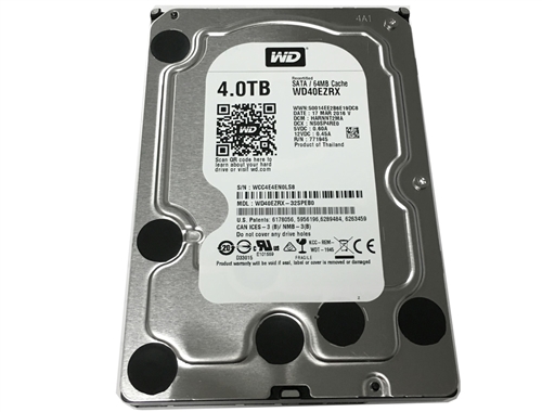 Western Digital WD Green WD40EZRX 4TB IntelliPower 64MB Cache SATA