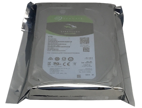 Seagate BarraCuda ST6000DM0003 6TB 5900RPM 256MB Cache SATA 6.0Gb