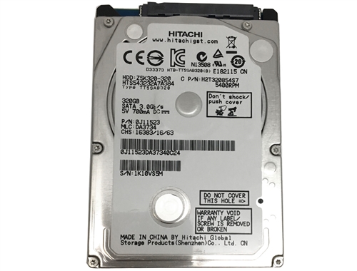 HGST Travelstar 7mm HTS543232A7A384(0A78603) 320GB 8MB Cache