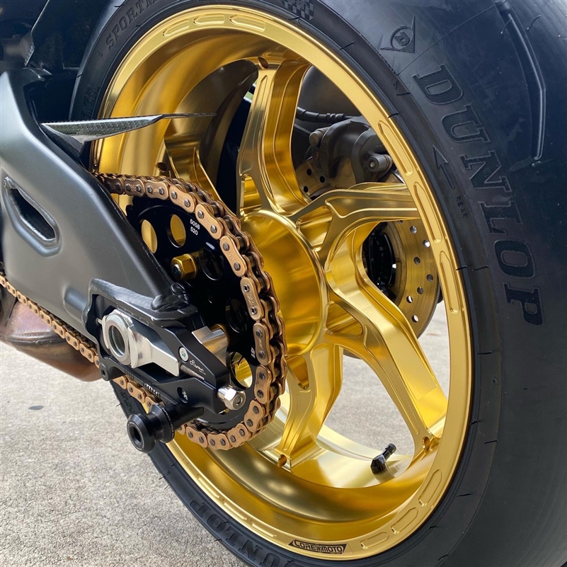 Core Moto Apex-6 Lightest forged motorcycle wheels for Kawasaki