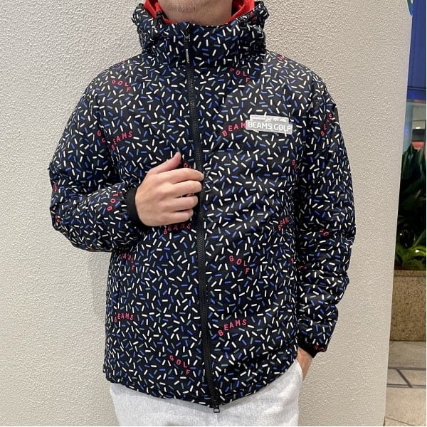 BEAMS GOLF チェック柄中綿ジャケット Mサイズ おすすめ【SALE