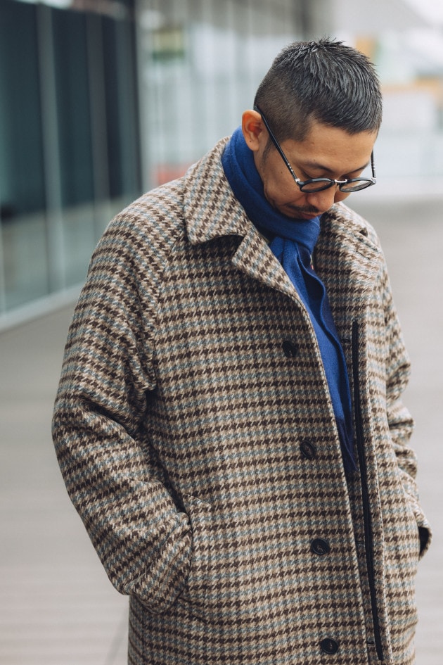 TAGLIATORE〉ガンクラブチェックコート｜Brilla per il gusto