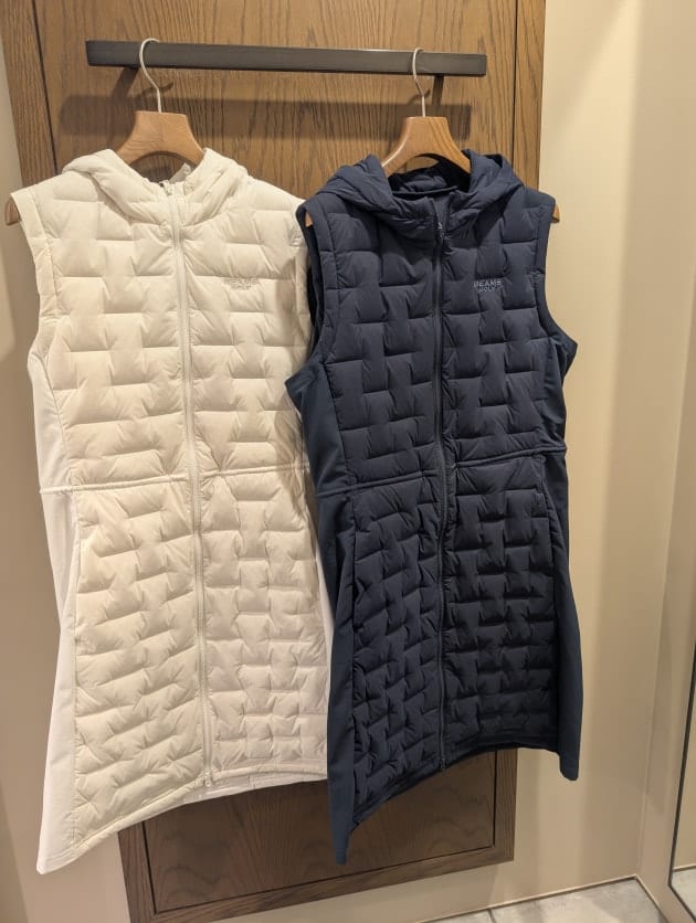 ロングダウンベスト｜ビームス ゴルフ 京都髙島屋S.C.店｜BEAMS