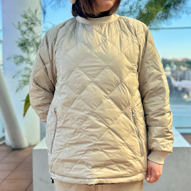 冬ゴルフをスマートに楽しむ！ 別注TAIONリバーシブルダウンセット