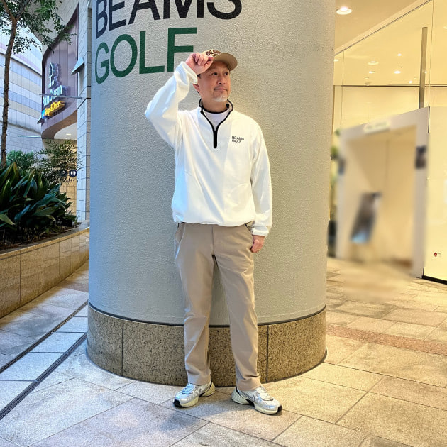 春アイテムコーデ②｜ビームス ゴルフ なんばパークス店｜BEAMS