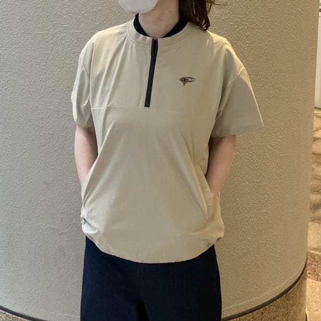 人気】撥水ハーフジップピステ｜ビームス ゴルフ なんばパークス店｜BEAMS