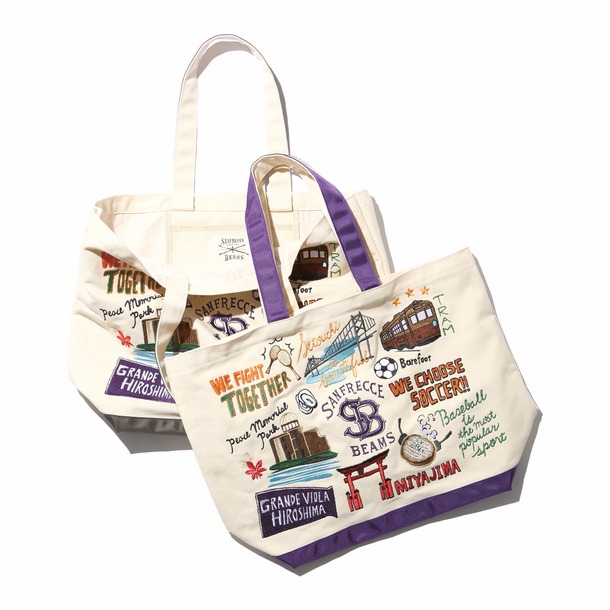 サンフレッチェ広島』のオフィシャルグッズをBEAMSが制作。第2弾は刺繍