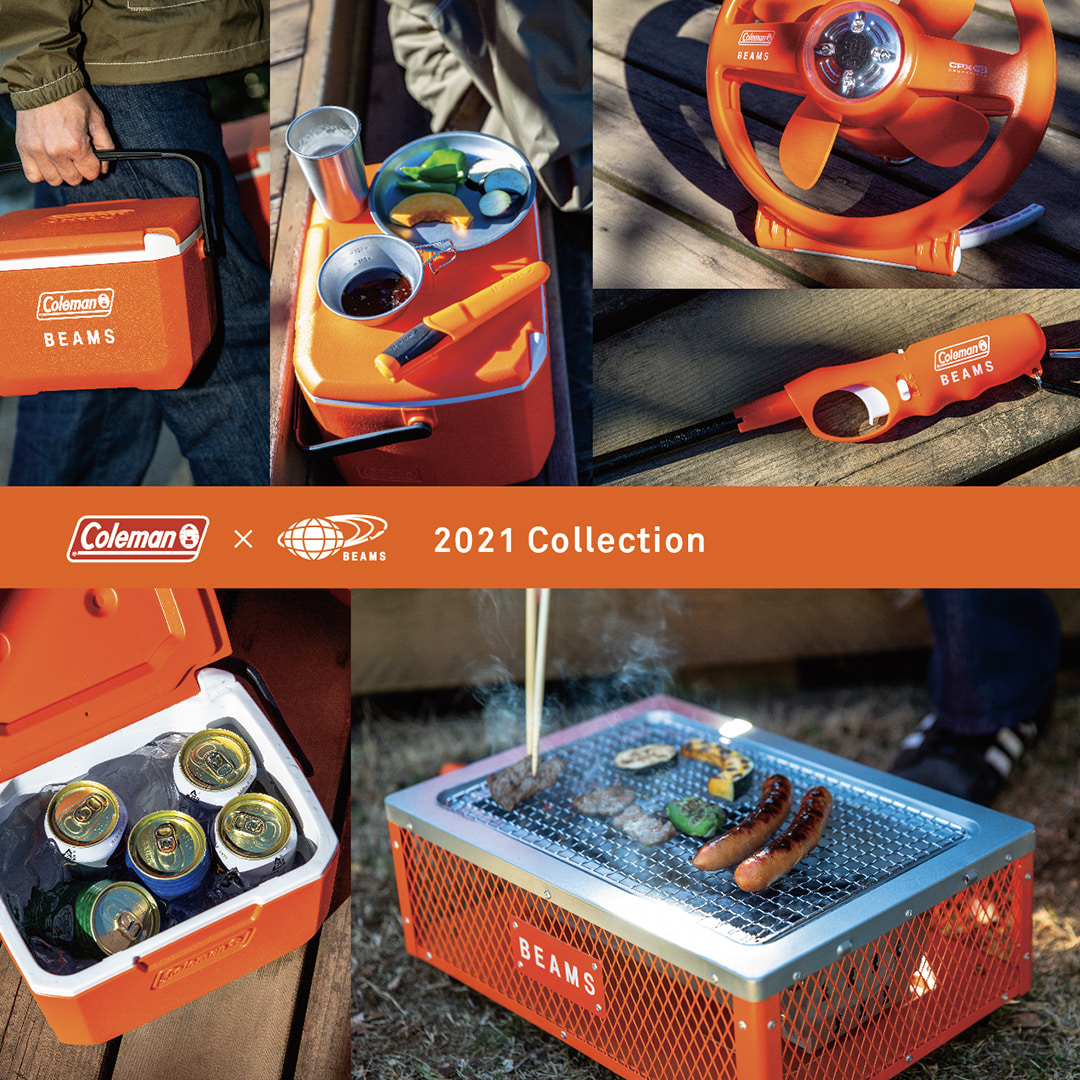 Introducing Special order “2021 Collection” from Coleman wearing