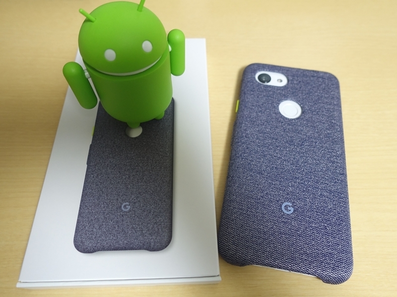 レビュー】Google Pixel3aの純正ファブリックケースはかわいいけど汚れ