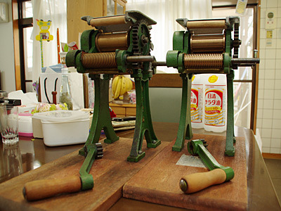 小野式製麺機：弐号機 - 趣味の製麺