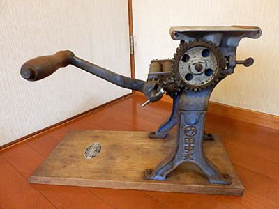 田中式製麺機 - 趣味の製麺