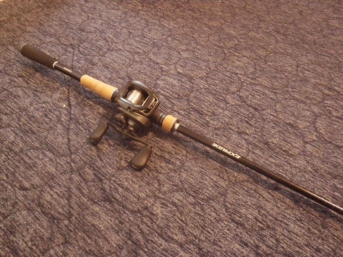 エクスプライド168MHー2という名のロッド - タッツーのバス