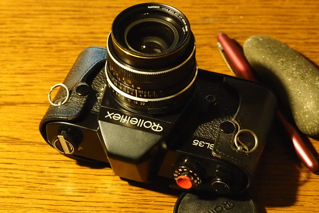 Rolleiflex SL35 Black w/Carl Zeiss Distagon 2.8/35 三葉堂写真機店