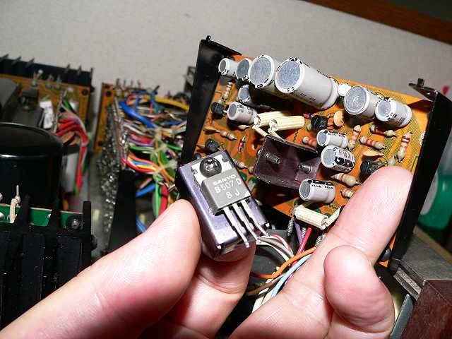 パイオニア プリメインアンプ SA-910の修理-その2− - TomのブログⅡ