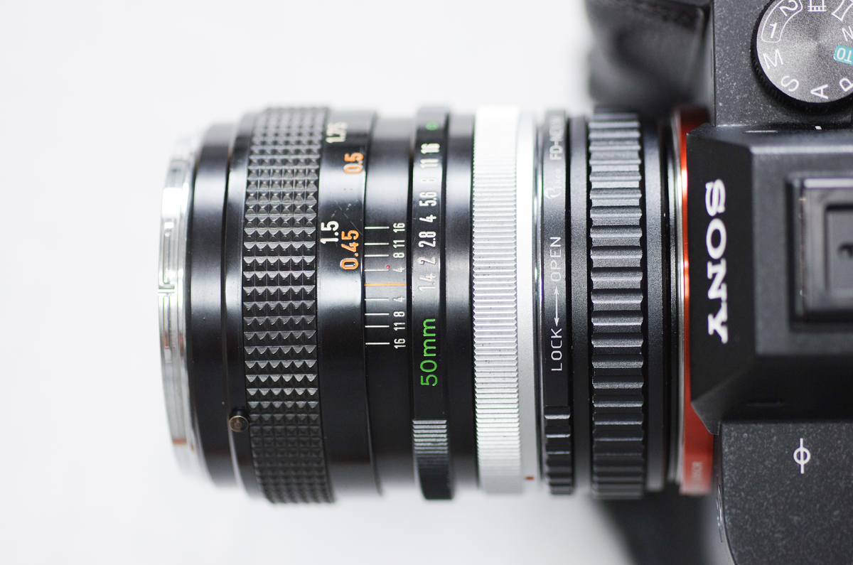 18. 「 CANON LENS FD 50mm f1.4」 ボケフォト的 作例 - 「ボケフォト