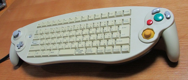 ゲームキューブ用キーボードコントローラーの感想など【ASCII KEYBOARD