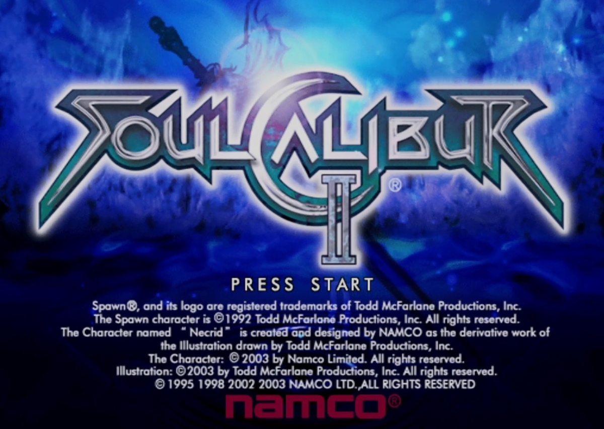 XBOX版ソウルキャリバー2のグラフィックがキレイすぎて驚いた