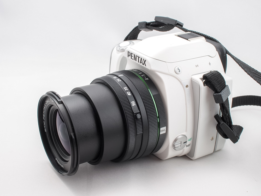 Kマウントの新型標準ズーム「smc PENTAX-DA L 18-50mmF4-5.6 DC WR RE